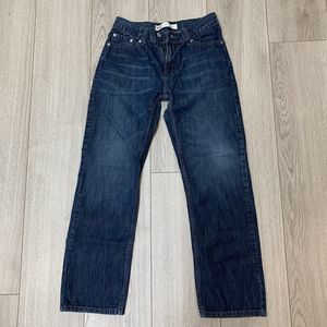 Levis Jeans Mens 28x28* Blue 514 Straight American Workwear Dark Wash Denim